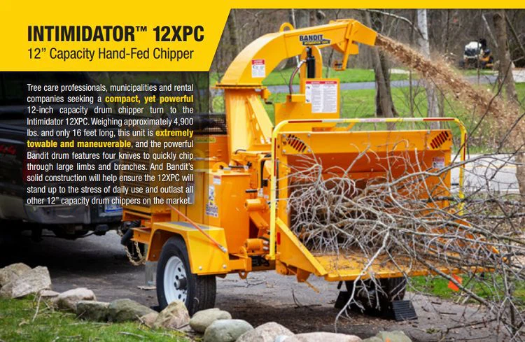 Bandit 12xpc 手送りチッパー