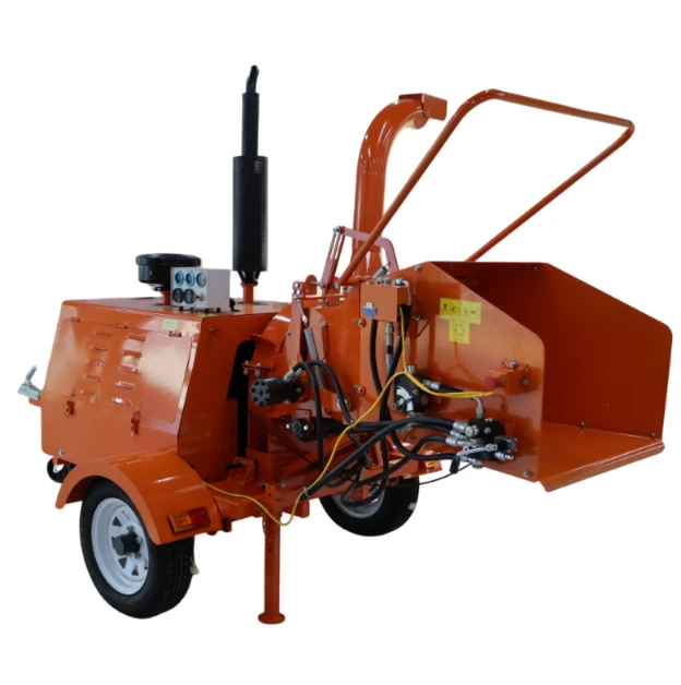 50HP ヘビーデューティディーゼルディスクウッドチッパー