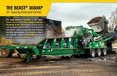 Bandit 3680xp 牽引式グラインダー